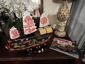 LEGO The LEGO Ninjago Movie: Destiny's Bounty (70618) Pre Owned mostly Complete