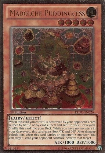 Madolche Puddingcess - REDU-EN026 - Ultimate Rare - Unlimited Edition NM Yugioh  - Image 1 of 1