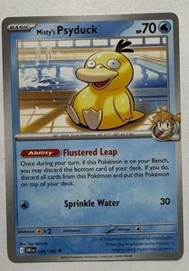 Pokemon TCG Misty's Psyduck - 045/182 - DESTINED RIVALS UC - NM - Picture 1 of 1