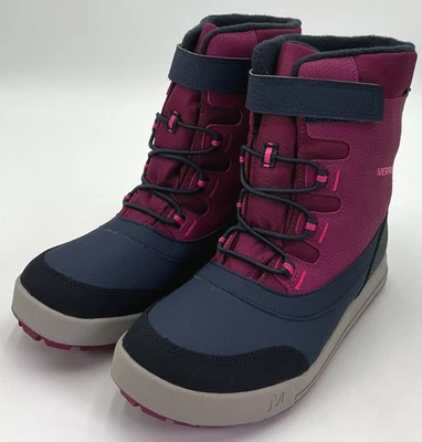Merrell Snow Storm JR Waterproof Girl's Size 6 Berry Winter Boots NIB - Image 1 of 4