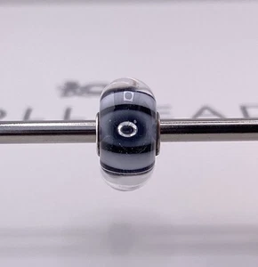 Trollbeads Black Stripe Bead - Picture 1 of 4