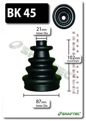 CV Joint Boot fits FORD TRANSIT 2.0D 2.2D 2.4D 2000 on Manual Transmission C.V. - Image 1 of 4
