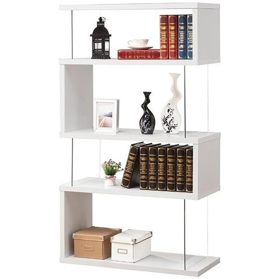 Coaster Bookcase in White Finish 800300