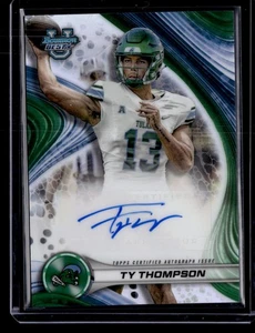 2024 Bowman University Best #BOA-TT Ty Thompson Best of 2024 autógrafos - Imagen 1 de 2