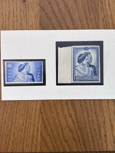GB 1923 1948 King George VI And Queen Elizabeth Silver Wedding MNH - Picture 1 of 1