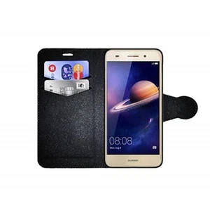 Cover per Huawei Y5 II ascend Y6iic compact side open custodia cellulare black - Foto 1 di 1