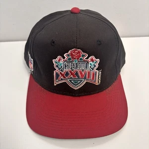 VTG Super Bowl XXVII Snapback Hat Cap NFL Rose Bowl Stadium - Picture 1 of 8
