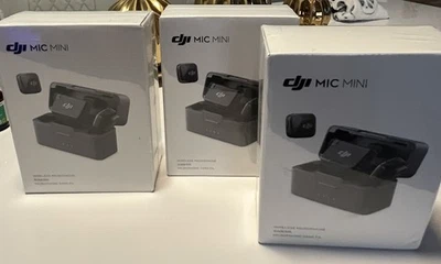 DJI Mic Mini (2 TX + 1 RX + Charging Case) Wireless Lavalier Microphone Vlogging - Image 1 of 2