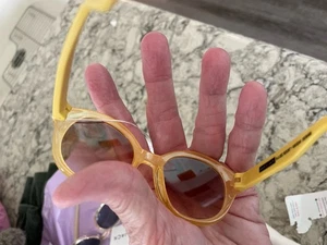 Sonnenbrille Janie and Jack neu mit Etikett UVP 15 $ gelbe Farbe - Bild 1 von 3