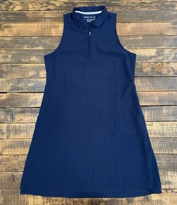 Peter Millar Carner ärmellos dunkelblau L Kleid Golf Sport Pickleball Tennis - Bild 1 von 10