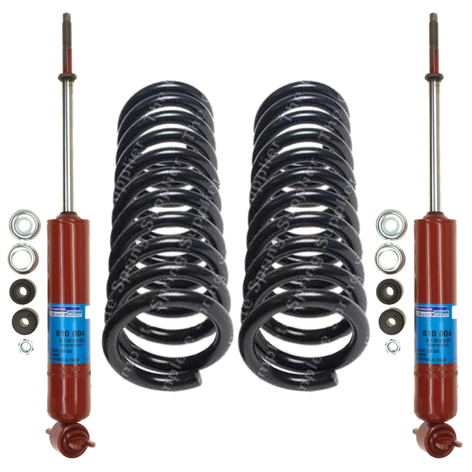 Kit de amortiguadores delanteros y muelles helicoidales Sachs para El Camino L6 V8 Gas Foto 1 de 1