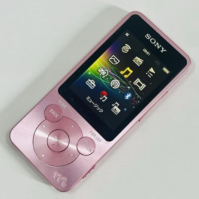 Sony Walkman NW-S14 8GB MP3 Bluetooth Rosa Probado y Funcionamiento Cambiado ... - Imagen 1 de 4