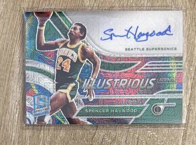 2020 Spectra Spencer Haywood Auto 15/25 SSP HOF Sonics 🔥🔥🔥 - Image 1 of 2