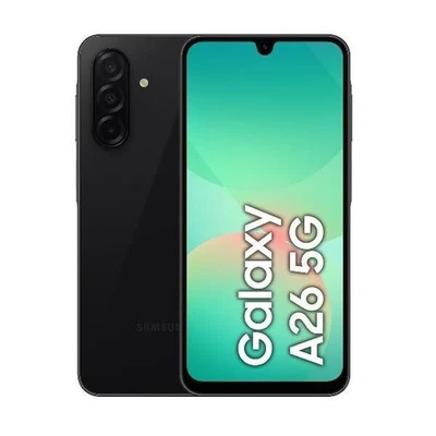 Samsung Galaxy A26 5G Smartphone 128GB Nero Black Dual SIM Garanzia 24M