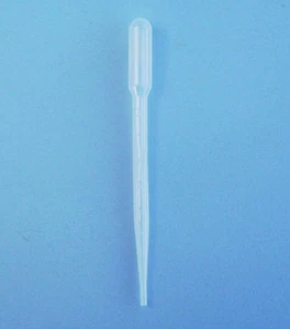 100 PIPETAS DE TRANSFERENCIA GRADUADAS DESECHABLES 3 ml / gotero - Imagen 1 de 1
