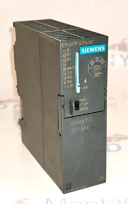 Siemens Simatic S7-300 CPU 1P6ES7 317-2FK14-0AB0, PLC CONTROLLER     /B9 /522 - Photo 1/4