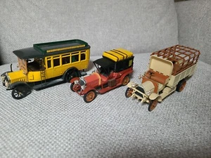 LOTTO 3 MODELLINI RIO 1/43 MERCEDES 1908 FIAT OMNIBUS 1915 E AUTOCARRO ESERCITO - Foto 1 di 10