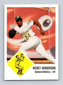 1998 Fleer Tradition #430 Rickey Henderson