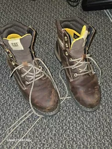 Womens Cartepillar Steel Toe 6 In Work Boot P91097 Leather Size 7.5 - Picture 1 of 7
