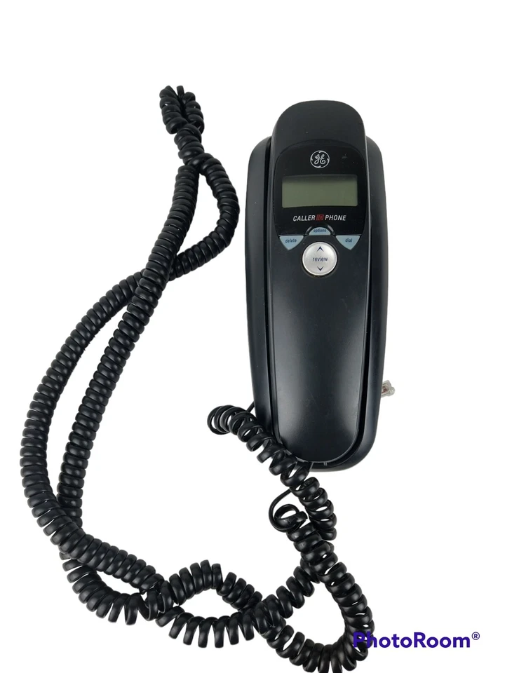 Identificador de llamadas GE Modelo 29195GE2-A negro teléfono pared línea fija  Foto 1 de 4