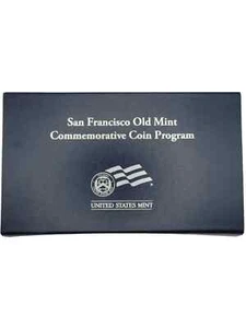2006 S $1 San Francisco Old Mint Commemorative, Original Mint Packaging & CoA - Picture 1 of 4