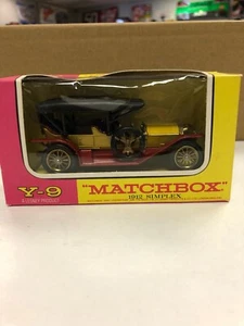 1960's Vintage Lesney Matchbox Y-9 1912 SIMPLEX, Made in England in Original Box - Picture 1 of 5