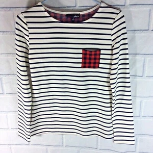 akaiv Womens  Buffalo Plaid Navy Red white Shirt Size Small NEW with tags (T6) - Imagen 1 de 5