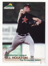 2001 Grandstand Appalachian League Top Prospects Update DJ HOULTON