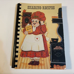 VTG 1990 Sharing Recipes Cookbook St. Gabriel's Church Port Allegany PA Catholic - Bild 1 von 22