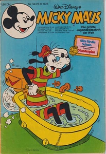 Topolino n.34 Ehapa Editore 1978 Disney - Foto 1 di 1