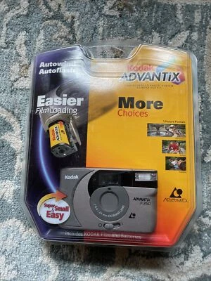 Nueva cámara fotográfica Kodak Advantix F350 Point & Shoot 35 mm con batería de película 200 Foto 1 de 4