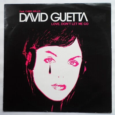 DAVID GUETTA / CHRIS WILLIS - LOVE, DON'T LET ME GO 12" VINYL 2002 *VG/G* - Image 1 of 4