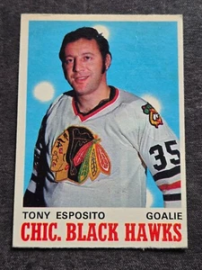 1970-71 O-Pee-Chee Tony Esposito Chicago Blackhawks #153 - Bild 1 von 6