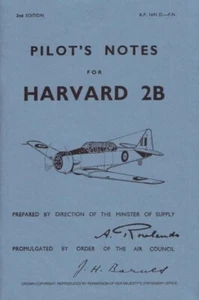 Harvard 2B Pilots Notes NEW Paperback softback - Picture 1 of 1