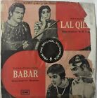 Lal Quila / Babar 1960 S. N.Tripathi  Bollywood Rare Vinyl Ep 7" Record Emi 1095