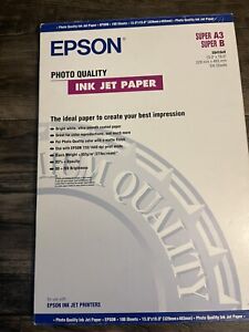 Epson Photo Paper 13.0 X 19.0 53 heets Super A3 Super B Inkjet