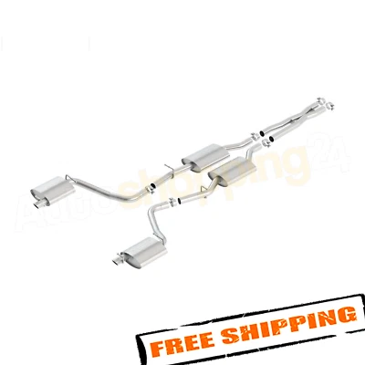 Borla 140649 S-Type Catback Exhaust for 2015-2023 Dodge Challenger SXT/GT 3.6L Foto 1 de 2