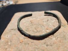 Roman Bronze Bracelet Complete! Uncleaned Condition Please Read Description LA7c