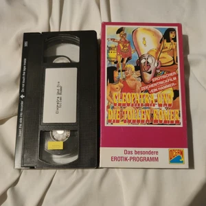 vhs kassette cleopatra & die wilden römer Erotik Trickfilm Kult RAR WIE NEU V14 - Bild 1 von 3