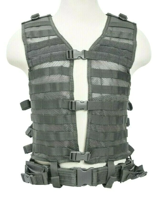 NcSTAR Molle/pals Vest Urban Gray MD CPV2915U