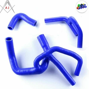 Blue For Austin Rover Mini Cooper S/SPI 1275 1.3L 1999 Silicone Radiator Hose - Picture 1 of 3