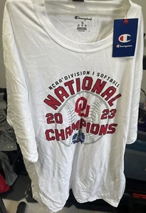 Men’s Champion Oklahoma Softball National Champions Shirt Size XL - Picture 1 of 2