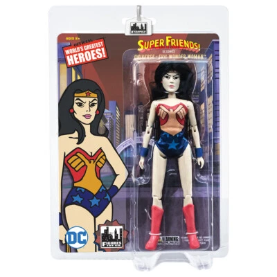 Figuras estilo retro Super Friends 8 pulgadas edición Universe of Evil: Wonder Woman Foto 1 de 2