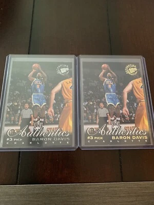 1999 Press Pass Authentics Baron Davis UCLA Rookie Rare MINT NBA - Image 1 of 4