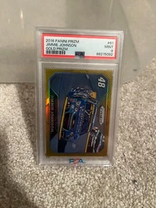 Jimmy Johnson 2016 Panini Prizm Gold Prizm/10 PSA 9 como nuevo - Imagen 1 de 2