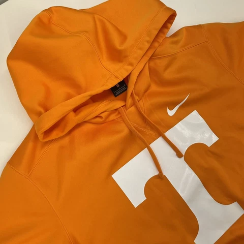 Tennessee Volunteers Nike DriFit Hoodie Sweatshirt Orange Mens Large Cover