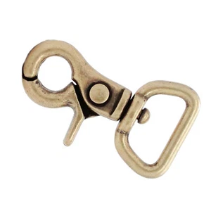 Spring Speedy Trigger Snap Hook Antique Brass Plate 3/4" 10410-09 - Picture 1 of 1
