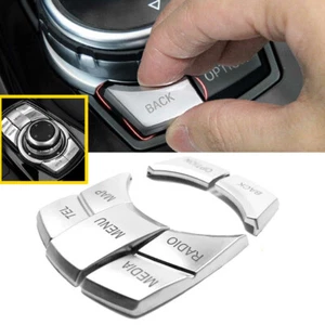 Multi-Media 7 Button Decor Cover For BMW 1/2/3/5/6/7/X1/X3/X5/X6 Series IDRIVE - Bild 1 von 10