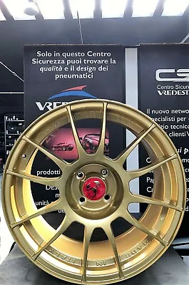 Set Cerchi In Lega Mak Xlr 7x17 4x98 Et29 Fiat Abarth 500 Gold • 598.50€