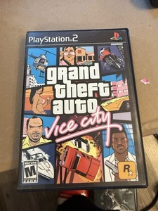 Grand Theft Auto: Vice City Sony PlayStation 2 PS2 Komplett CIB Handbuch Karte FUNKTIONIERT - Bild 1 von 4